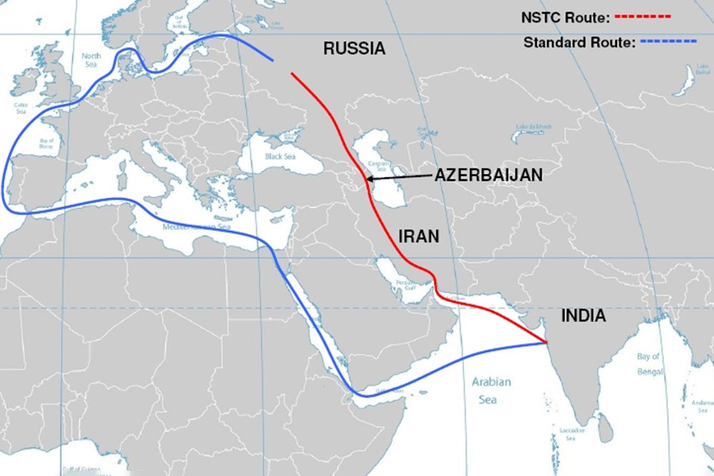 Iran, Russland, NSTC
