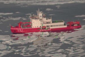 Eisbrecher „Xue Long 2“ in US-Gewässern vor Alaska