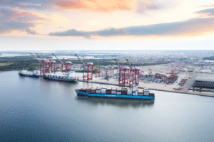 Ein Hafen