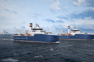 Drei Offshore Schiffe