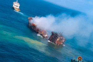 X-Press Pearl, Havarie