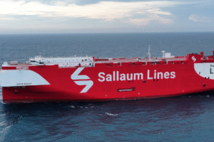 Ein Schiff von Sallaum Line