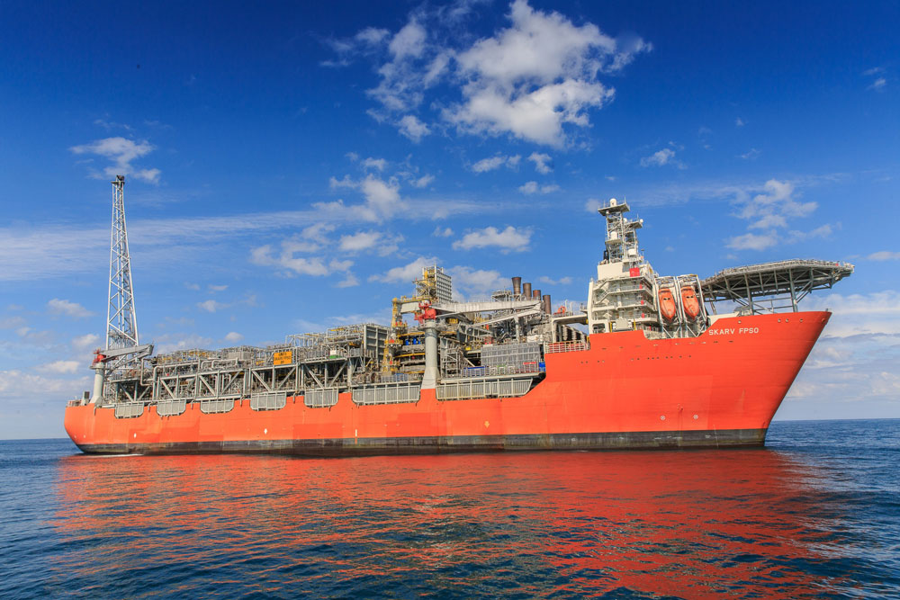 Orlen: Die Förderung im Skarv-Gebiet erfolgt mithilfe des FPSO "Skarv"