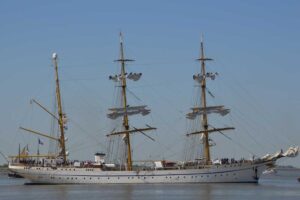 Schulschiff „Gorch Fock“ auf der Sail 2025