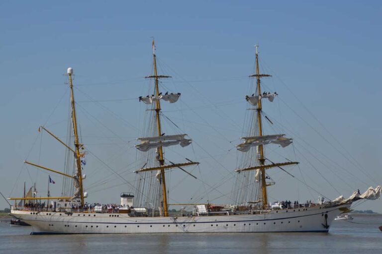Schulschiff „Gorch Fock“ auf der Sail 2025