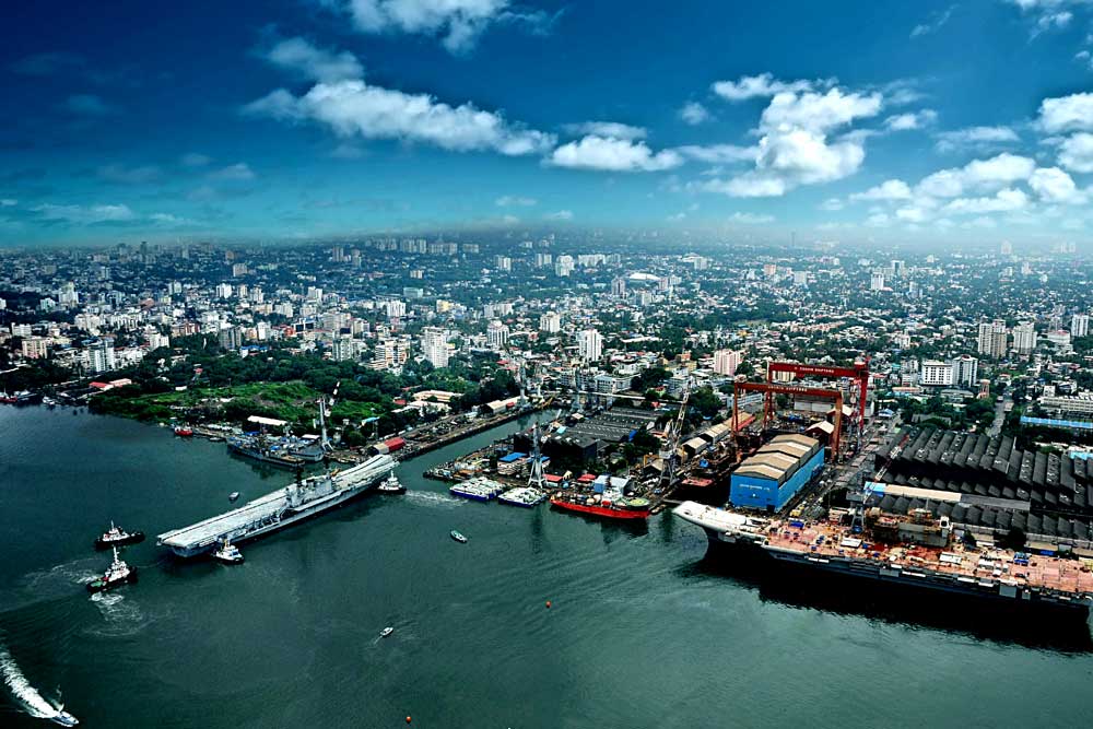 Cochin Shipyard in Kochi, Indien