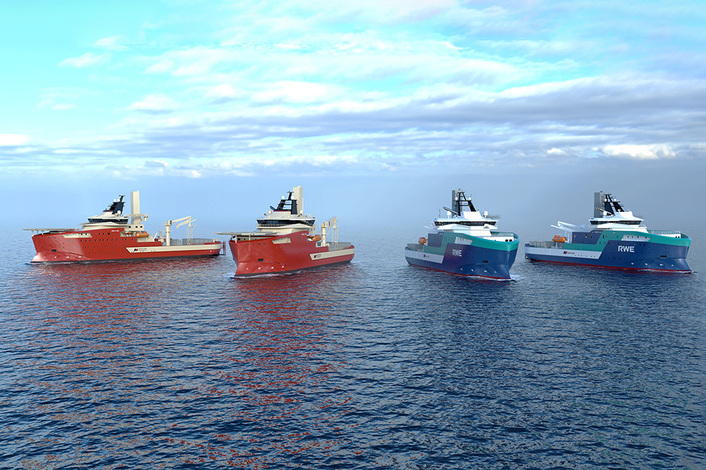 Die Fincantieri-Tochter Vard baut Offshore-Schiffe für die Reederei North Star, die sie für einen Auftrag des deutschen Energiekonzerns RWE einsetzt (© Fincantieri)