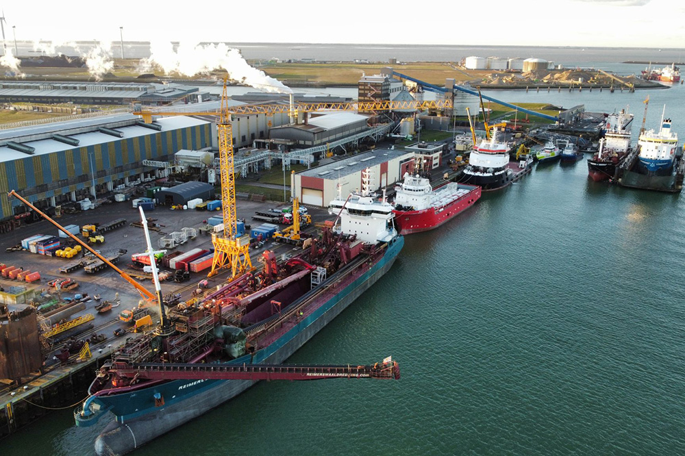 Reimerswaal Werft, Reparatur