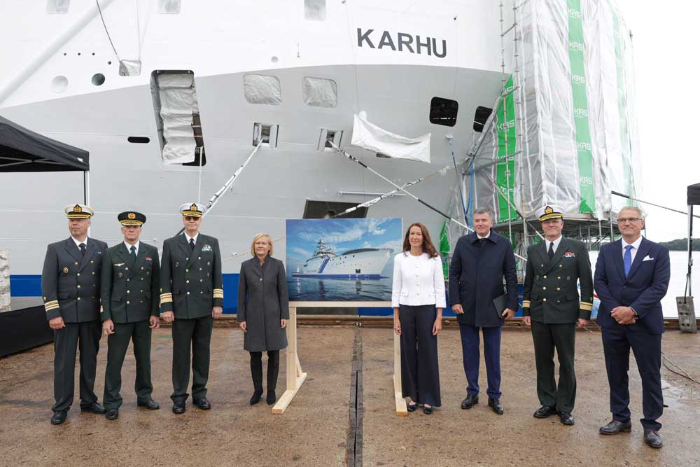 Taufe der „Karhu“