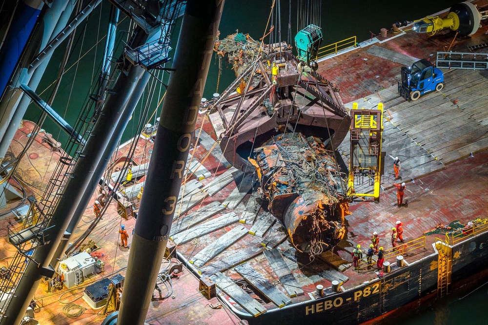 Ein U-Boot-Wrack
