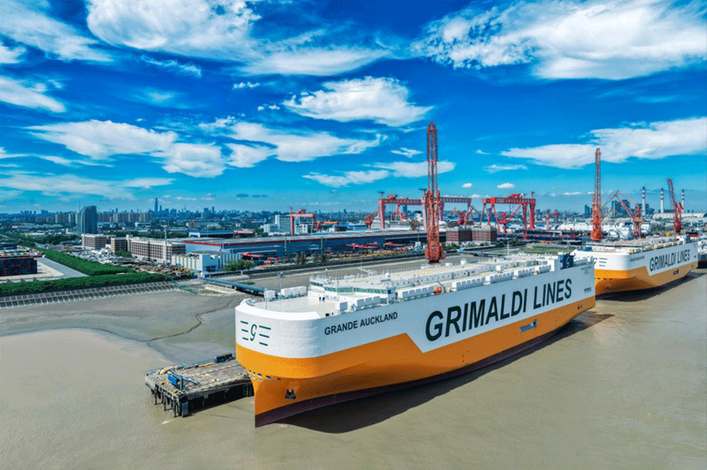 "Grande Auckland" und "Grande Melbourne" in China (© Grimaldi)