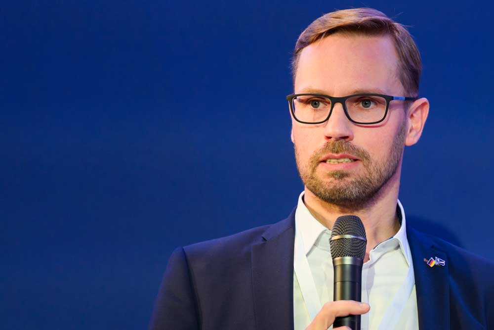 Gunnar Georgs auf dem HANSA-Forum 2024