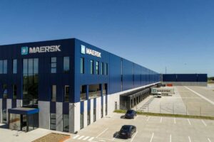 Maersk-Lagerhaus in Taulov, Dänemark
