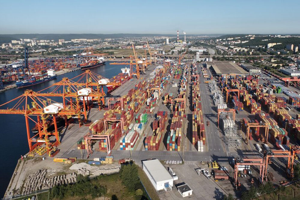 Mehr als eine Milliarde Euro sollen in die Infrastruktur im Hafen von Gdynia investiert werden