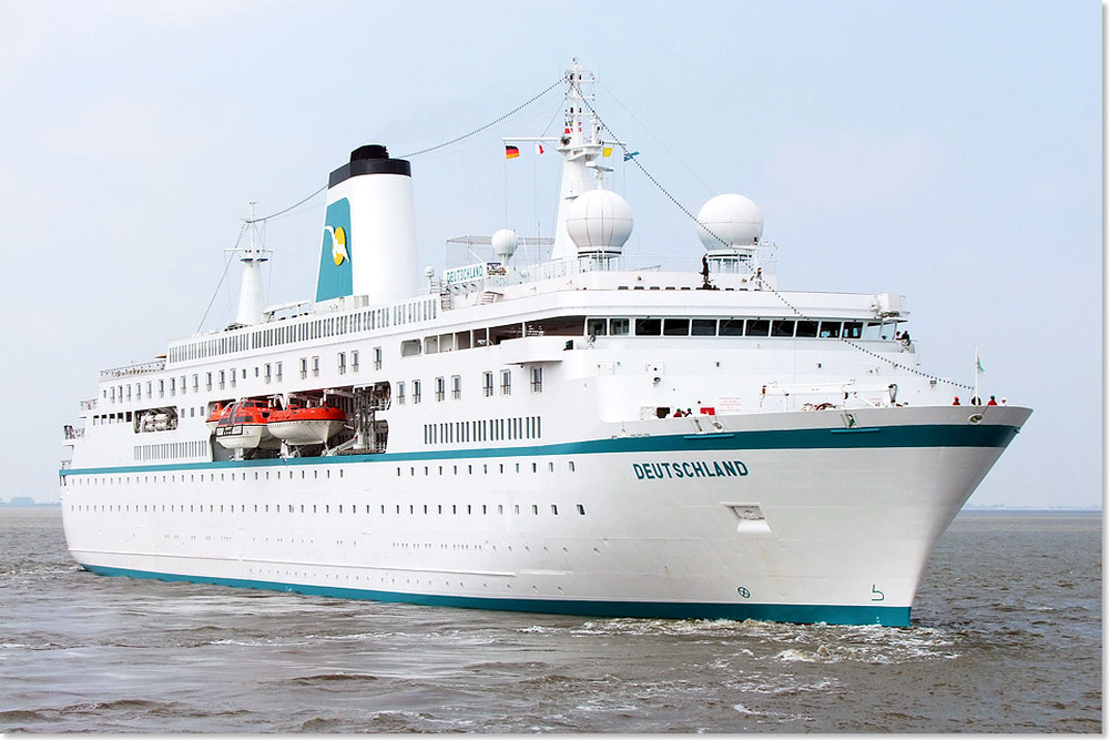 Ein Kreuzfahrtschiff