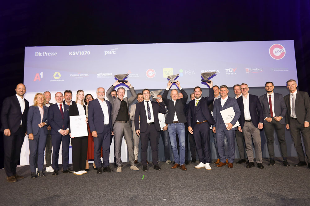 Bachmann electronic belegte bei „Austria’s Leading Companies“ den 1. Platz in der Kategorie Großbetriebe