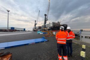 Deugro in Brake, Projektlogistik, Projekt
