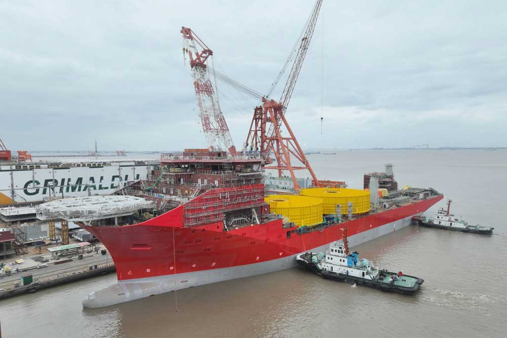 Kabelverleger „Fleeming Jenkin“ auf der GMHI Haimen-Werft in China