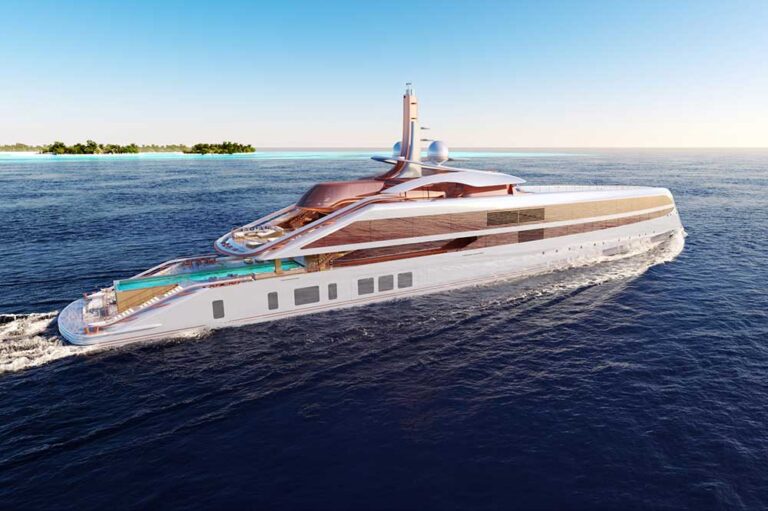 Yacht, Megayacht, Das 114-Meter-Projekt ELF von German Naval Yards