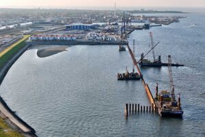 Cuxhaven, Offshore, Wasserbau, Oktober 2025