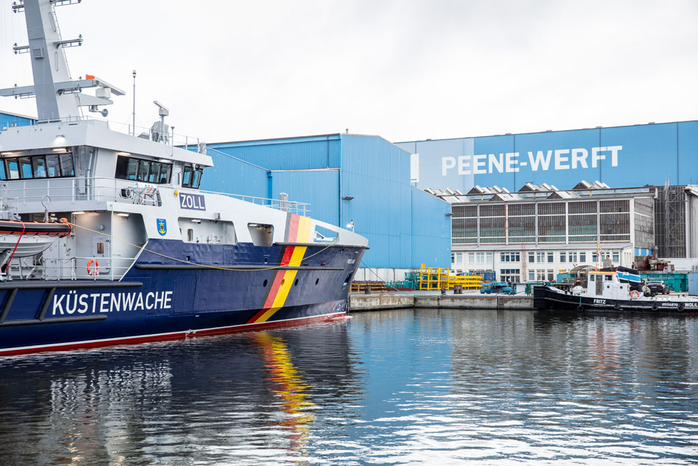 Die "Friesland" ist ein Schwesterschiff von „Emden“ und „Fehmarn“