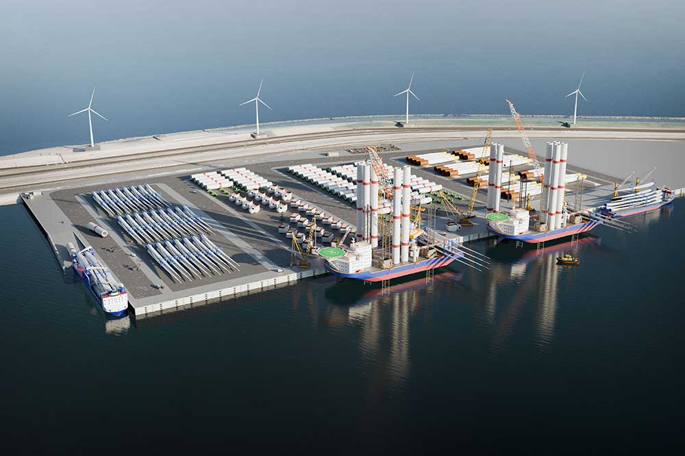 Rotterdam plant ein neues Offshore-Terminal
