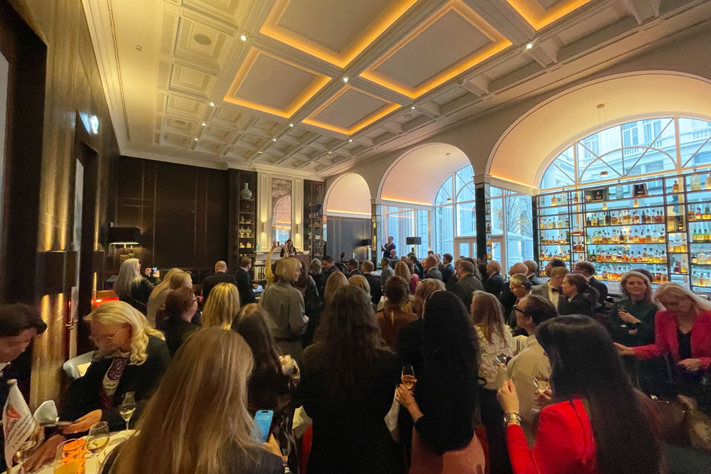 Volles Haus im Hotel Atlantic - Hamburgs Wirtschaftssenatorin lud dieses Jahr an eine ungewöhnliche Location, die Hotelb