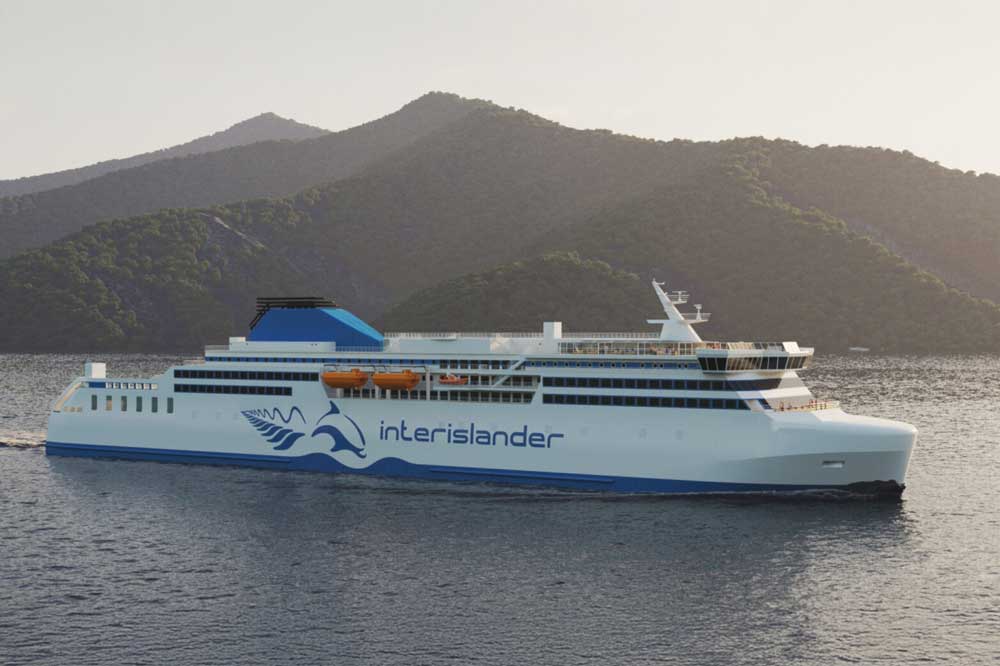 Entwurf der „Interislander“-Fähre