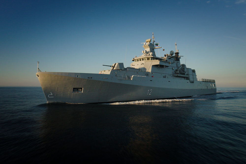 "Hrabri" ist die erste von zwei Korvetten der Klasse MMPV‑90