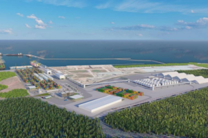 Ein hafen in Brasilien