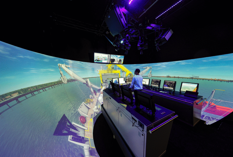 Ein Simulator von Jan De Nul