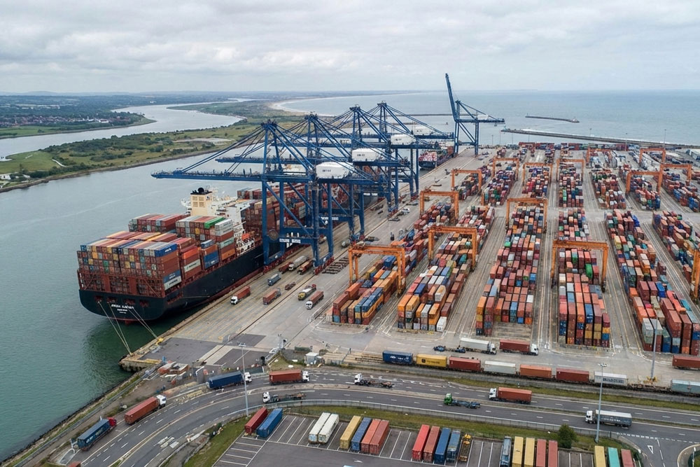 Containerhafen-KI-generiert