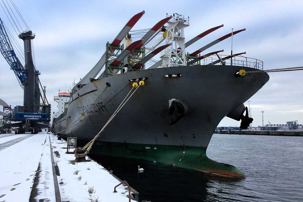 Chipolbrok, Leopold Staff, MPP, Breakbulk, Wind