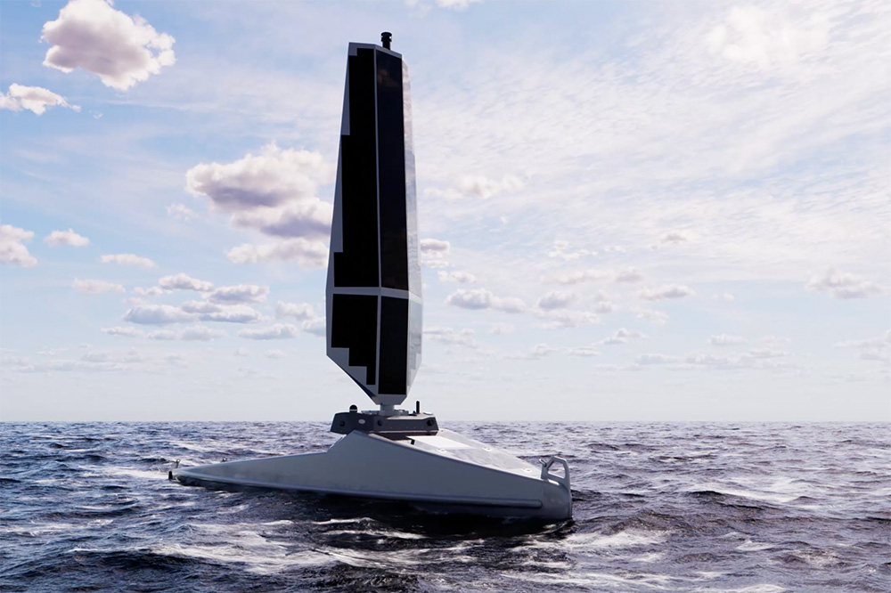 James Fisher, Triton, das autonome Unterwasser- und Oberflächenfahrzeug von Ocean Aero (Bildquelle: Ocean Aero)