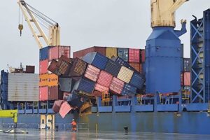 Container auf dem MPP-Schiff „Maria Francesca“