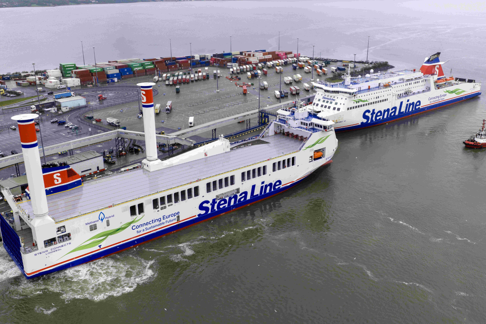 Zwei neue Fähren der Stena Line