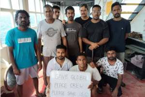 Menschen, die Seeleute sind