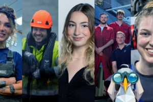 Junge Menschen, die Teil einer VDR-Initiative sind