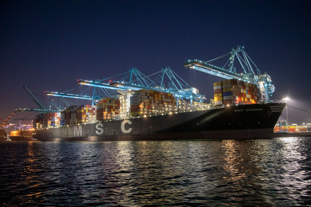 Der Hafen Los Angeles