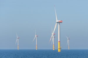 Ein Offshore-Windpark in der Nordsee