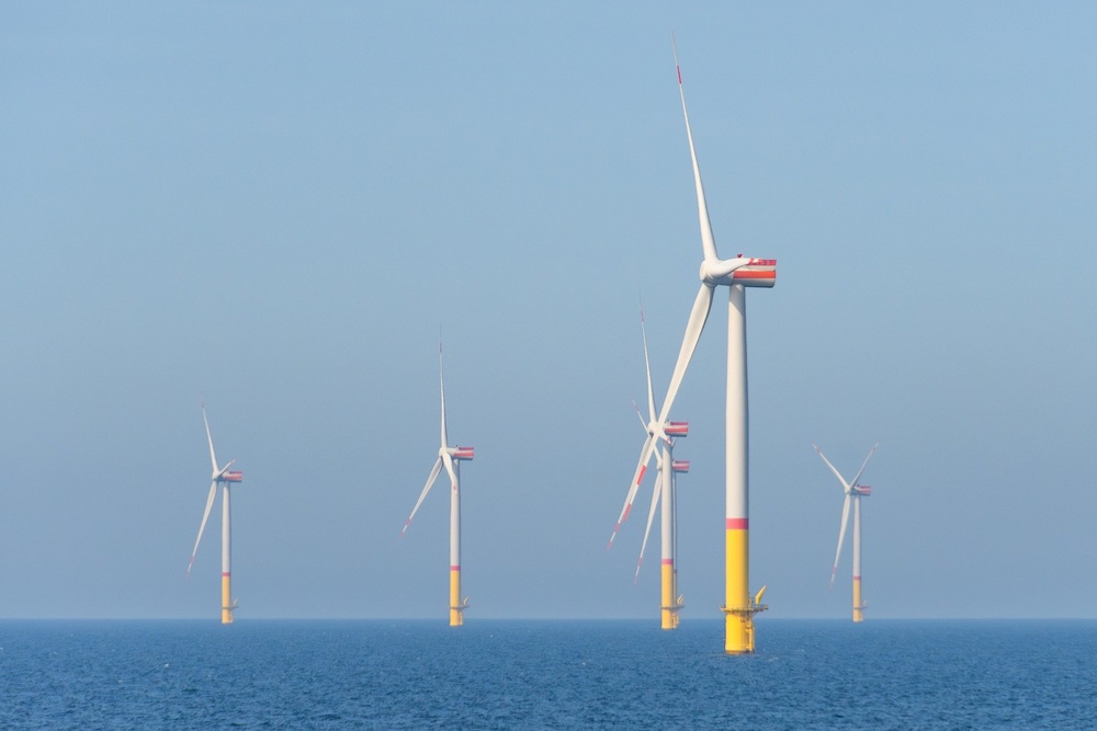 Ein Offshore-Windpark in der Nordsee