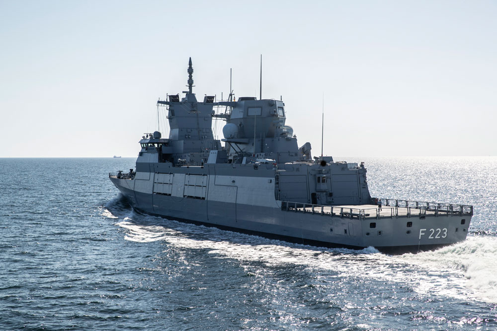 Die Fregatte "Nordrhein-Westfalen" wird die "Sachsen-Anhalt" im Mittelmeer ablösen