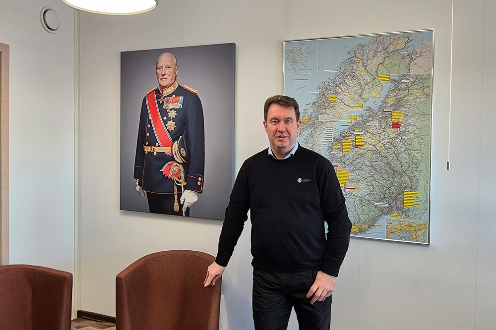 Ola Staverløkk, Vertriebsleiter Norwegen mit Sitz in Trondheim (© Lehmann Marine)