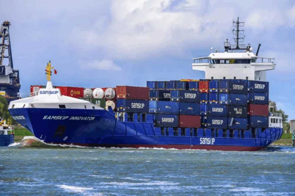 Containerschiff „Samskip Innovator“
