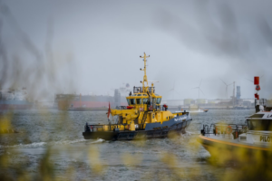Der Hafen von Rotterdam