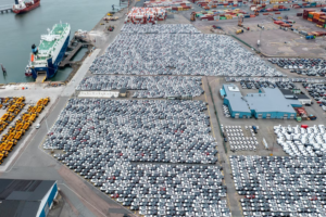 Der Hafen von Göteborg