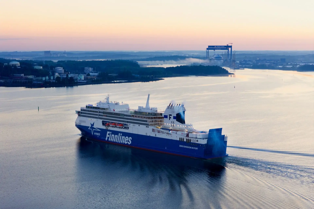 Eine Fähre von Finnlines
