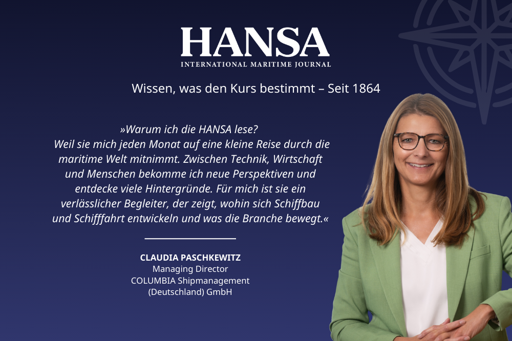 Claudia Paschkewitz - Columbia Shipmanagement