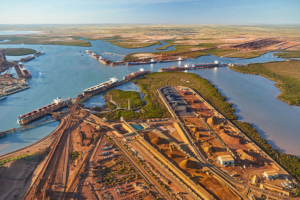 Der Hafen von Port Hedland