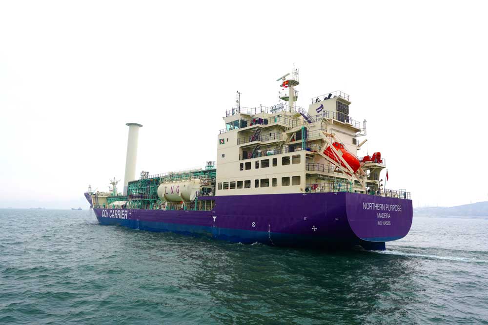 LCO₂-Tanker „Northern Purpose“